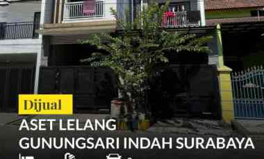 gambar dijual aset lelang rumah di gunungsari indah surabaya