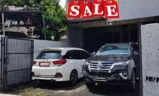 dijual bangunan ex gudang lokasi strategis