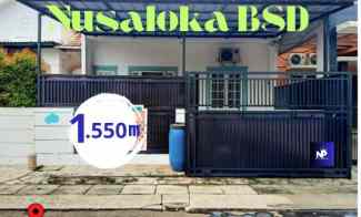Rumah Dijual di BSD Tangerang, Nusaloka, Rawa Mekar Jaya, Serpong, South Tangerang City, Banten