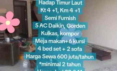 dijual disewakan rumah golf island pik semi furnish