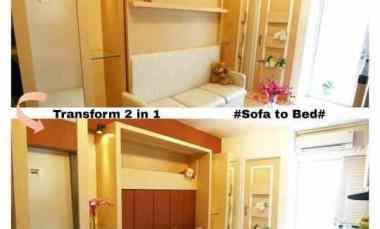 dijual full furnish apartemen educity harvard