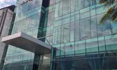 dijual gedung jln wolter monggonsidi jakarta selatan