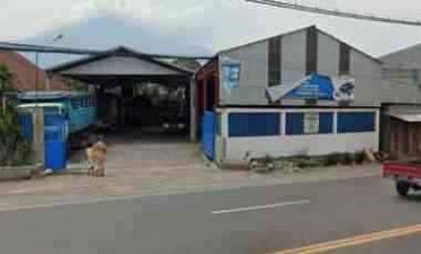 dijual gudang 0 jl raya pandaan