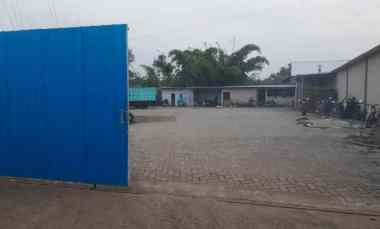 dijual gudang bekas produksi kepala