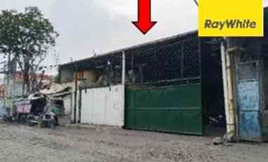 dijual gudang luas margomulyo surabaya lt 1452m2 shm