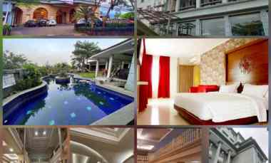 dijual hotel bintang 3 mewah artistik di kota bogor