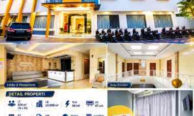 dijual hotel jl ks tubun palmerah