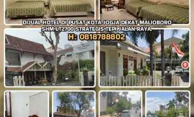 dijual hotel jl mayor suryotomo no 1