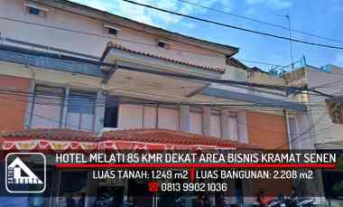 dijual hotel kramat pulo kramat senen