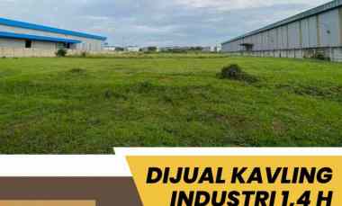 dijual kavling industri jababeka 1 4 hektar
