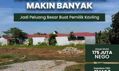 dijual kavling potensial ruko kostan dekat kampus uin
