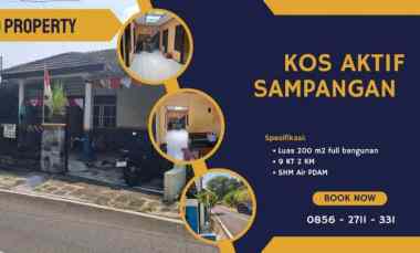 dijual kos aktif siap huni jalan kendeng sampangan