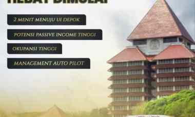 Aset Autopilot Investasi Rumah Kos dekat Kampus UI di Depok