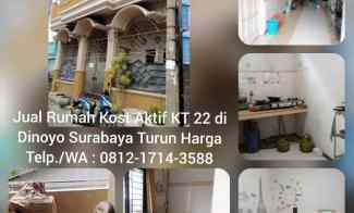 Rumah Kost Dijual Surabaya di Dinoyo Masih Aktif Turun Harga