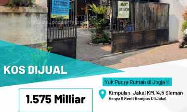 dijual kost jakal km 14 5 sleman