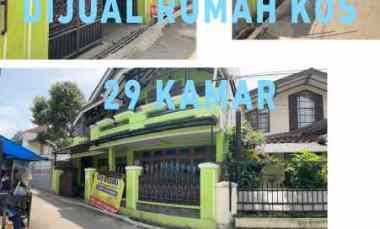 Dijual Rumah Kos 29 Kamar Strategis dekat UPI Unpas NHI Bandung