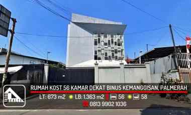 Rumah Kost 56 Kamar dan Guest House dekat Kampus Binus Kemanggisan