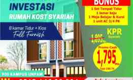 Dijual Kostan Dipamulang Kpr tanpa Bank Skema Syariah Deket Unpam