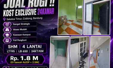 dijual kost sekeloa timur coblong bandung