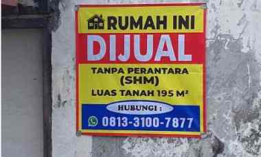 dijual murah rumah di pusat kota sidoarjo