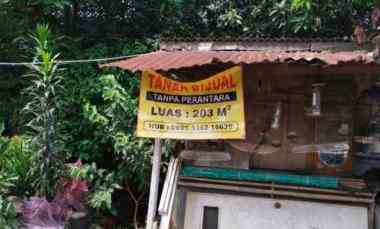 dijual murah tanah 203 m harga nego cihuni tangerang