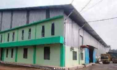 dijual pabrik strategis akses jalan counteiner 40 ft
