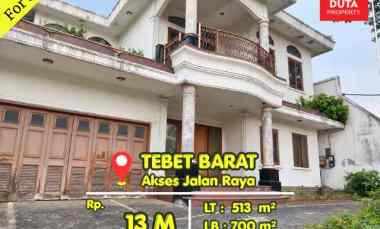 dijual ruko gudang kantor bangka kemang