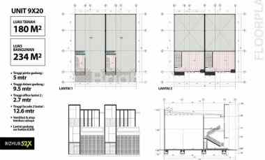 dijual ruko gudang kantor batu ampar kec balikpapan