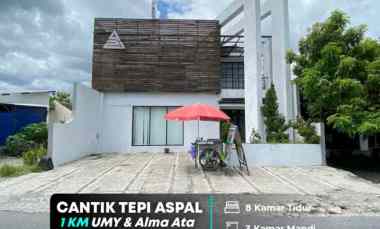 dijual ruko gudang kantor dekat ringroad