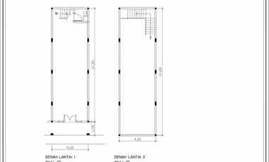 dijual ruko gudang kantor griya kebraon kartika niaga