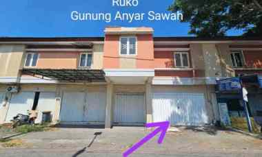 Ready Ruko 2 Lantai 2 Unit Lebar 4 di Raya Gunung Anyar Sawah