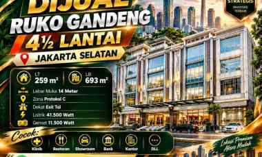 dijual ruko gudang kantor jakarta selatan