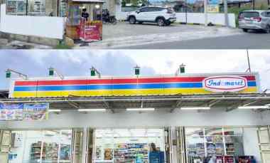 dijual ruko gudang kantor jalan besar hamparan perak