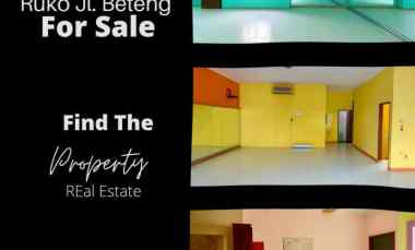 dijual ruko gudang kantor jalan beteng