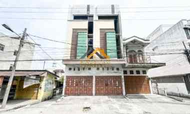 dijual ruko gudang kantor jalan denai