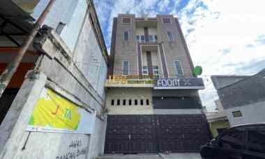 dijual ruko gudang kantor jalan denai daerah mandala