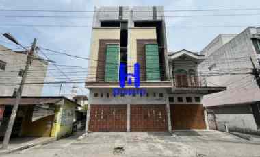 dijual ruko gudang kantor jalan denai dekat sukaramai