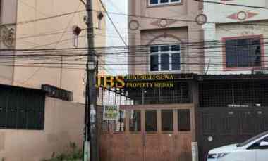 dijual ruko gudang kantor jalan pasar 3 krakatau