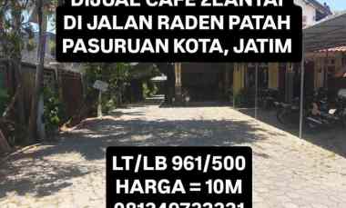 dijual ruko gudang kantor jalan raden patah pasuruan