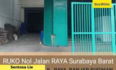 dijual ruko gudang kantor jalan raya banjar sugihan