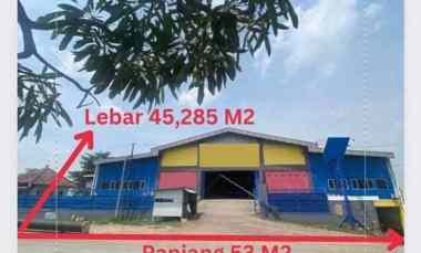 dijual ruko gudang kantor jalan raya interchange