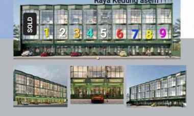 dijual ruko gudang kantor jalan raya kedung asem