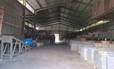 Dijual Pabrik Gudang dan Tanah di Jalan Raya Setu Cibitung Bekasi