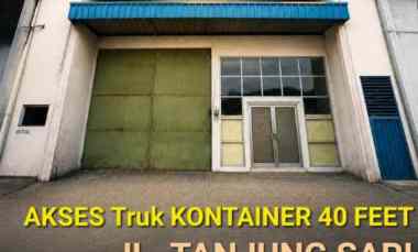 dijual ruko gudang kantor jalan raya tanjung sari