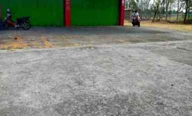 dijual ruko gudang kantor jalan raya trucuk