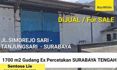 dijual ruko gudang kantor jalan simorejo sari b