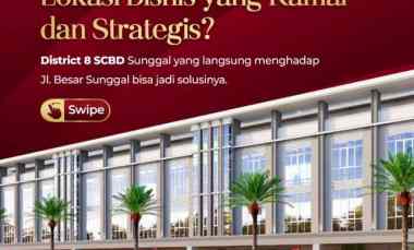 dijual ruko gudang kantor jalan sunggal ringroad