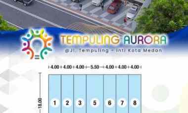 Komersial Dijual di Jalan Tempuling Tuasan Sutomo Ujung HM Yamin Medan