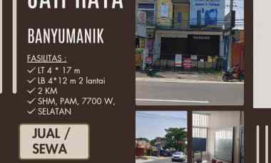 dijual ruko gudang kantor jati raya