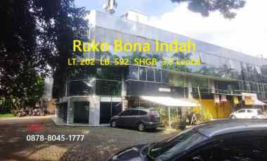 dijual ruko gudang kantor jl bona indah